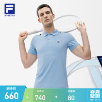 FILA ATHLETICS Official Man Short Sleeve POLO2022 Summer New Fashion Casual Tennis