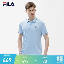 FILA File Official Man Short Sleeve POLO 2022 Summer New Fashion Casual Short Sleeve Polo Shirt