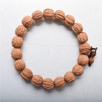 Wen playing with small walnut bracelet holding 18 wild small lion heads boutique Beijing Eight-seamed Mountain Mentougou to play the game