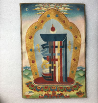 Tibet thangka hanging painting Silk weaving thangka painting core thangka ten Phase free thangka Buddha statue 40 * 60cm