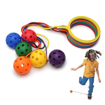 Kindergarten jumping ball sensory training equipment children Fitness foot ball bouncing ball outdoor Children single foot jumping ball