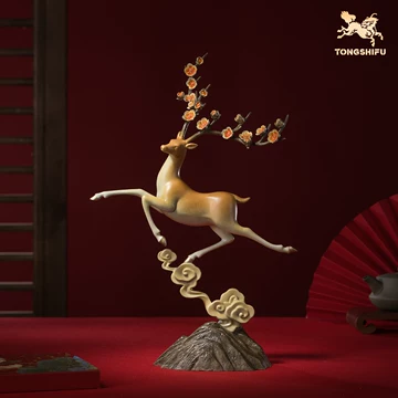 铜鹿装饰摆件-铜鹿装饰摆件促销价格、铜鹿装饰摆件品牌- 淘宝