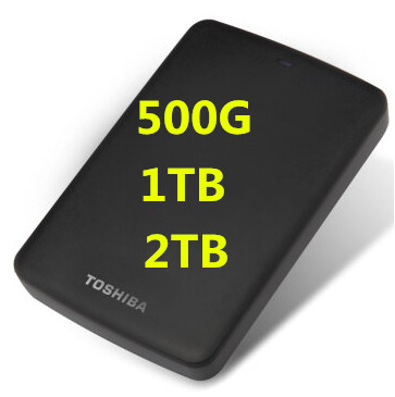 Baoyou Toshiba Mobile Hard Disk 500G/1TB Mobile Hard Disk Black Beetle 500G Mobile Hard Disk 1TB Genuine