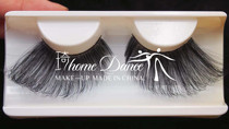 Modern Latin Dance Competition False Eyelashes Lengthened Thick Hand-woven Eyelashes Stage Makeup Exaggerated Eyelashes