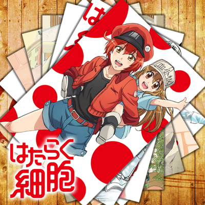 taobao agent 工作细胞 Poster card sticker postcards hanging murals は cell platelet platelet white blood cell