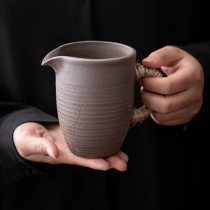 Made said unglazed Handmade coarse pottery Japanese style Cup ceramic tea sea kung fu tea set accessories tea uniform tea cup