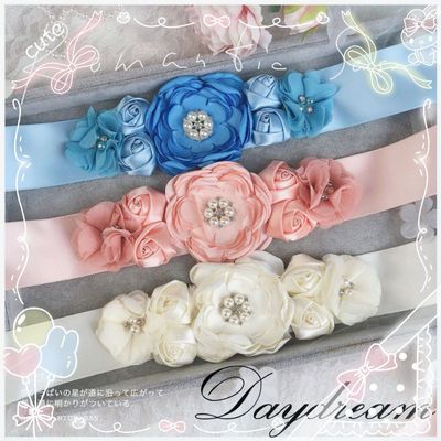 taobao agent Soft belt for princess, Lolita style, french style, flowered