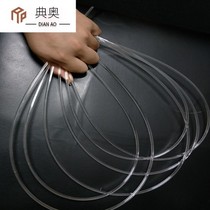 Transparent strip acrylic solid rod PC cylindrical plexiglass Rod 10 square solid Garden Rod processing polishing fixed