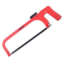 Household woodworking semi-automatic hacksaw frame steel plate fixed Hacksaw bow thickened saw bow band saw blade Universal saw frame