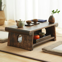 Japanese-style solid wood tatami kang table household floating window table ancient tea table window sill coffee table and room table a few low tables