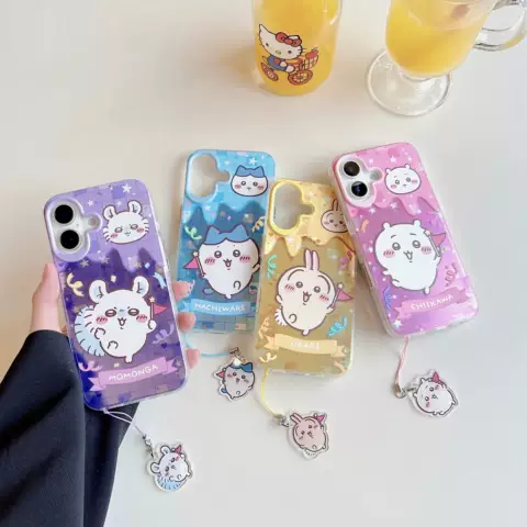 Girls Chiikawa Gradient iPhone Case for iPhone 18 – 13