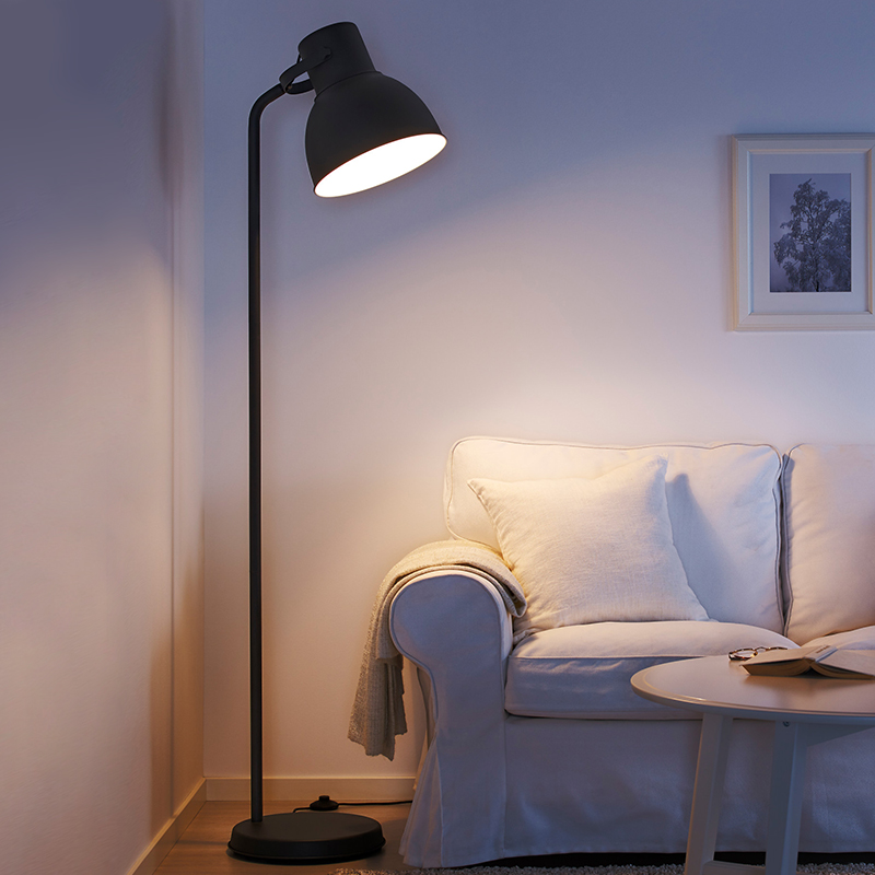 Xucheng Nordic floor lamp living room sofa bedside lamp creative simplicity modern American retro vertical table lamp