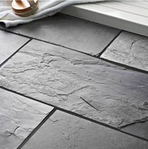 Blue stone plate handmade natural surface courtyard non-slip balcony floor outdoor garden paving Villa outdoor square brick