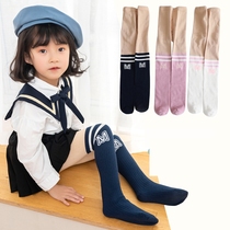 Childrens socks Spring and Autumn Winter girls leggings thin Korean parallel bars student pantyhose