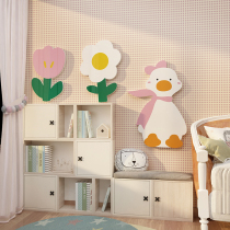 Duck Sticker Painting Public Main House Girl Childrens Room Placement Net Red Bedroom Wall Decoration Bedside Background Door