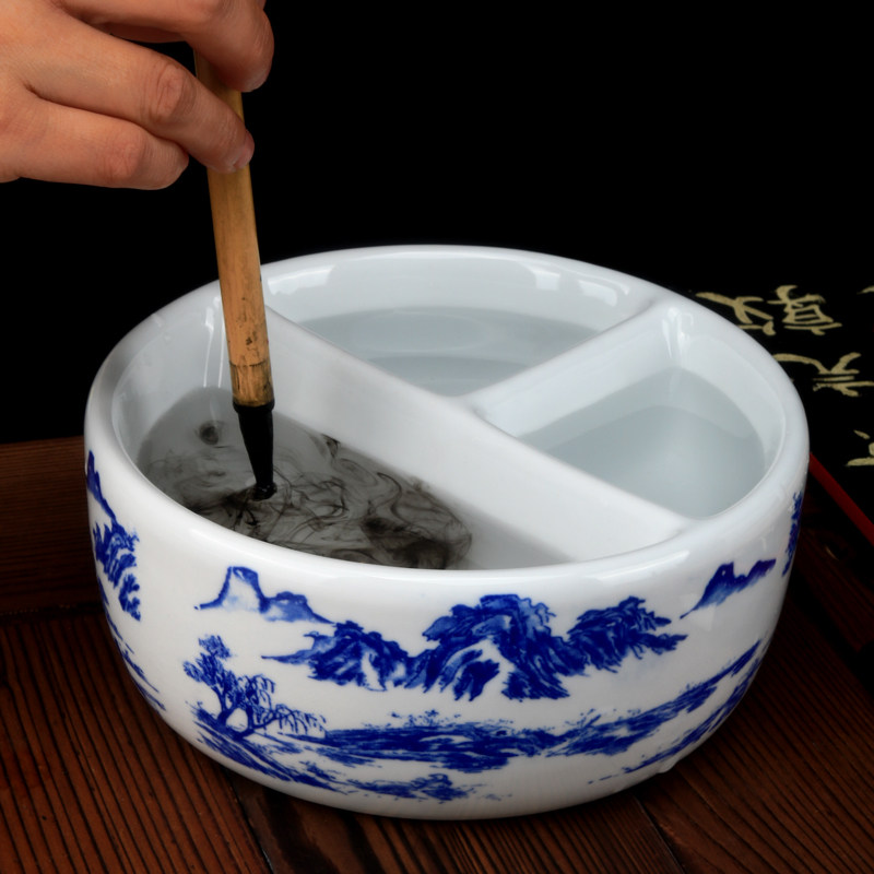 双格陶瓷笔洗-双格陶瓷笔洗促销价格、双格陶瓷笔洗品牌- 淘宝