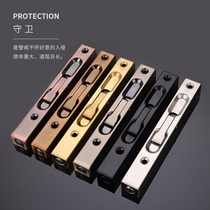 Sliding door stainless steel latch 6 inch stainless steel concealed pin factory direct concealed invisible latch heaven and earth Bolt