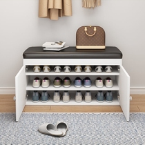 Door External Elevator Small Shoe Cabinet Short Shoe Cabinet Home Placed Outside Door-to-door Doorway Door-to-door Shoes Cabinet With Swapped Shoes Stool