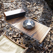 TNR Little Spotted Horse Table IGT Outdoor Snow Peak Furnace Camping Self Driving Tours Combined Portable Barbecue Versatile camping Table