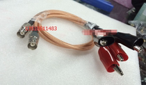 Radio frequency BNC-K alligator clip 50 ohm oscilloscope test line BNC female clip RG142 high frequency Q9 line