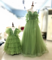 Children Photography Props Movie photo Costume Fashion writing True shooting pro-son wedding dress wedding dress Dress Flower dresses