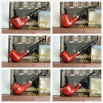 Stanwell Relief Denmark Stanwell Relief series red glossy collection Heather root pipe
