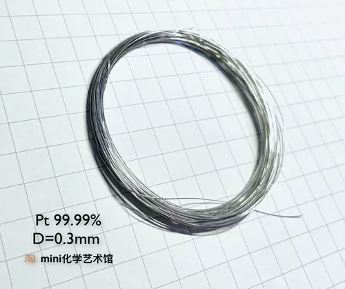 [Диаметр 0,3 мм] высокий чистый платиновый шелк шелк, платиновый, платиновый шелковый пламя Цвета Реакция Плотина Шелк Шелковой шелк белого золота шелк