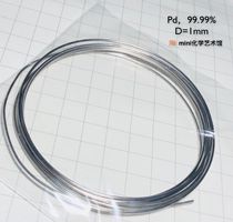 (Price per cm) Palladium Gold Metal Palladium Palladium wire Pure palladium wire Pd 99 95 Diameter 1mm