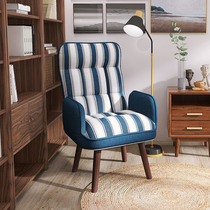 Computer chair home comfortable sedentary office chair bedroom study single sofa chair rotating computer chair backrest chair