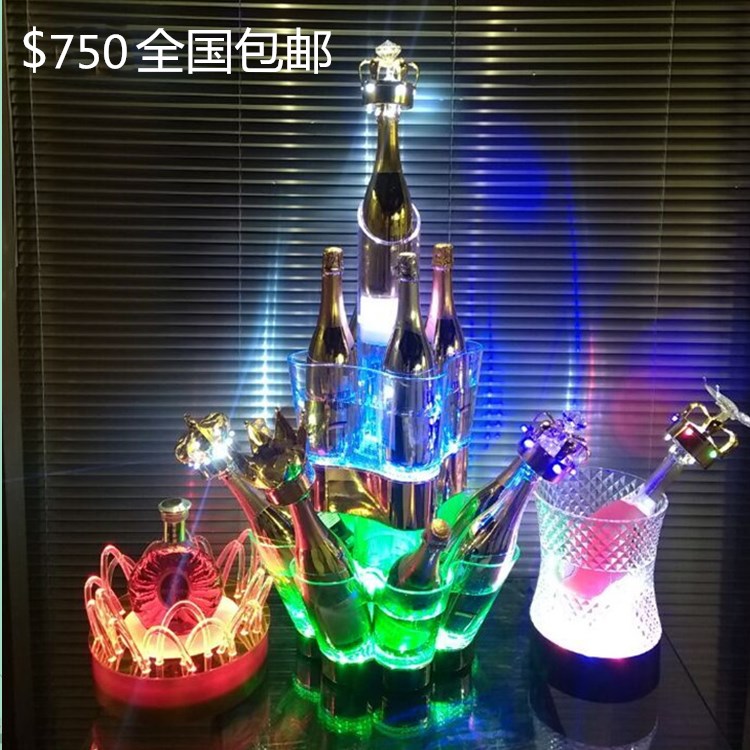 144 23 New Bar Ktv3 Layer Champagne Tower Led High End Champagne