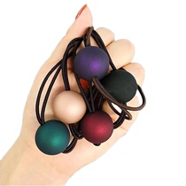 Frostball tie hair rubber band Hairband hair rope head rope Korean hipster hair accessories simple horsetail female