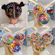Children hairclip cute star clip headgear girl five-pointed star hair card baby broken hair bbclip princess hair accessories