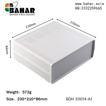 Bahar shell chassis security control box Electronic BAHAR plastic shell desktop instrument box BDH20014