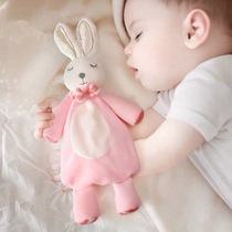 Newborn baby towel can be imported tooth gum gnawing water towel baby comfort toy sleeping plush doll