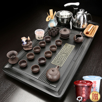 Home living room fully automatic integrated kung fu tea table tray tea cup light luxury set of high-end tea tea set