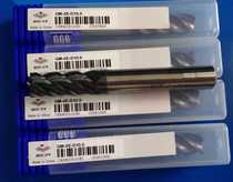 Four-blade straight shank flat-head tungsten steel end mill GM-4E-D10 0 monolithic carbide