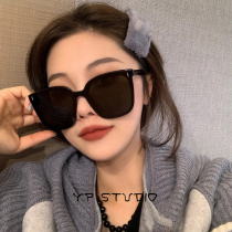 2021 new large frame square sunglasses female ins fashion high-end sense sunglasses male tide round face big face thin