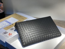 BV DIVANI HANDBAG GENUINE LEATHER LETTER ENVELOPING MENS WOVEN HAND GRAB BAG WALLET LEATHER BAG BUSINESS TIDE COW LEATHER WALLET