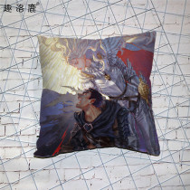 Sword Wind Legends Branded Warriors Griffith Animated Perimeter Square Holding Pillow Cushion Pillow