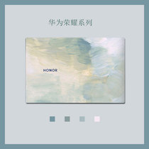 (Watercolor oil painting wind) computer stickers for glory magicbook14 inch film Lenovo small new notebook Huawei Apple protective film 15 6 Dell millet 13 Shell Film full set