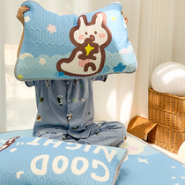  (Fuji Store)Summer tail peace of mind Captain original cool latex pillowcase 2 cute cartoon cool pillows