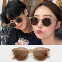 Sunglasses female Korean version 2021 New Net red round retro polarized fashion sunglasses small face anti-ultraviolet tide