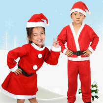 Santa Claus costume suit Christmas theme clothes cos costume dress up Grandpa actor male adult