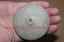 Antique Collection Qing Dynasty Zisha Large Smoking Pipe 21420