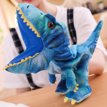Hand Puppet Toy Animal Gloves Mouth Able to move plush dinosaur Belly Language Hand Puppet Children Kindergarten Performances ZHANG Mouth