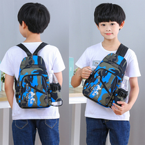 Childrens bag Crossbody bag Fashion boys backpack small bag Handsome boys backpack Outdoor travel backpack