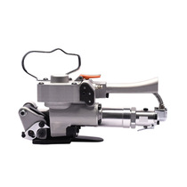 National A19 portable pneumatic baler plastic steel belt buckle free binding packaging machine manual hot melt baler