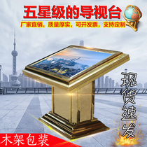 Hall floor guide signs mall lobby stainless steel index floor plan floor-to-ceiling light box customization