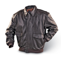 US Air Force A2 World War II classic bomber jacket leather vintage Ami Kazi autumn and winter jacket mens tooling
