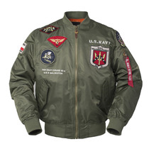 2018 spring and autumn MA-1 tactical flying tiger proud eagle top gun air Force bomber jacket jacket male